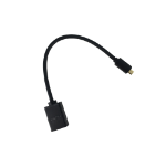 Axiom MHDMIMHDMIF-AX HDMI cable HDMI Type D (Micro) HDMI Type A (Standard) Black