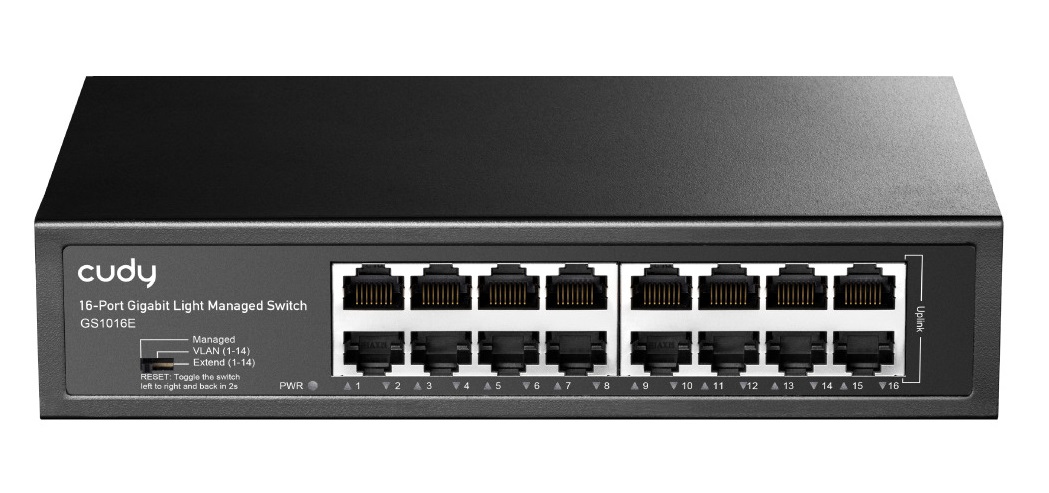 EU Product - Light Managed Switch GS1016E - Switch - 1 Gbps thumbnail