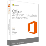 Microsoft Office Home & Student 2016 Office suite 1 license(s) Dutch