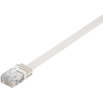 Microconnect V-UTP60025W-FLAT networking cable White 0.25 m Cat6 U/UTP (UTP)