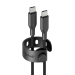 PanzerGlass empower™ by ® Racing 240W USB-C to USB-C Cable | USB 2.0 | 1.2M | Space Black