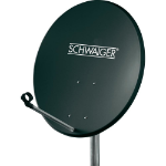 Schwaiger SPI550 satelliet antenne Antraciet