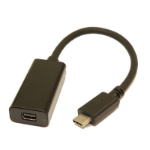 FDL 0.15M USB TYPE C TO MINI DISPLAY PORT ADAPTOR (M-F)