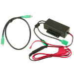 RAM Mounts RAM-GDS-CHARGE-V3FCA-1U netvoeding & inverter Auto/Binnen Zwart, Rood