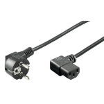 Microconnect PE010510 power cable Black 1 m CEE7/7 C13 coupler