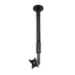 B-Tech Flat Screen Ceiling / Desk Mount with Tilt & Swivel (VESA 100) - 1m Ø50mm Pole