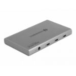 DeLOCK 64157 interface hub Thunderbolt 4 40000 Mbit/s Grijs
