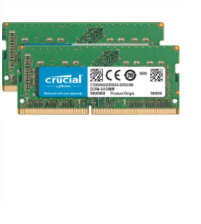 Image of Crucial 16GB DDR4-2400 memory module 2 x 8 GB 2400 MHz