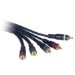 C2G 3m Velocity Component Video/RCA-Type Audio Combination Cable component (YPbPr) video cable 5 x RCA Black