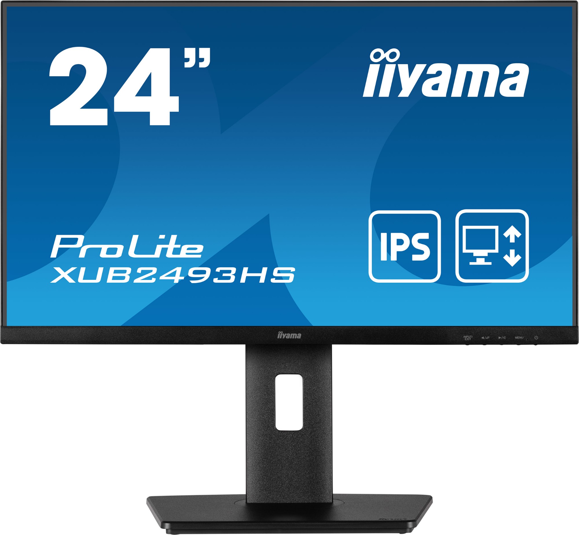 iiyama ProLite XUB2493HS-B5 LED display 60.5 cm (23.8") 1920 x 1080 pixels Full HD Black