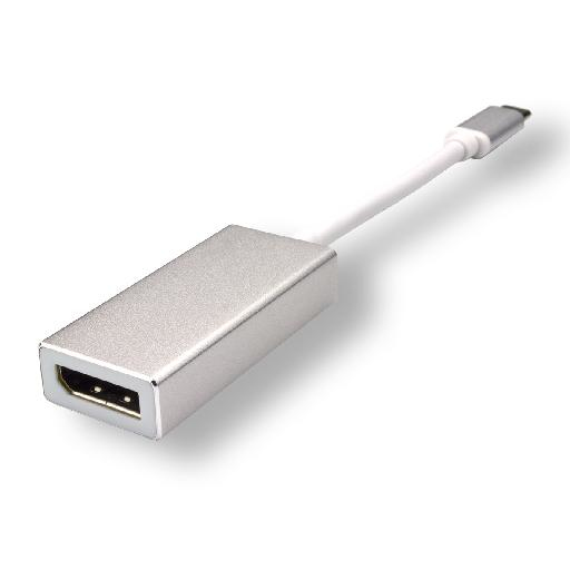 MCL USB31-CM/DPFC USB graphics adapter 3840 x 2160 pixels Silver. Whit