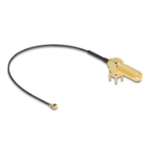 DeLOCK 12039 coaxial cable 0.15 m RP-SMA I-PEX MHF1 Black