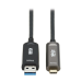 Tripp Lite U428F-15M-D321 USB cable USB 3.2 Gen 2 (3.1 Gen 2) 590.6" (15 m) USB A USB C Black