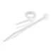 C2G 7.75in Releasable/Reusable Cable Ties - White 50pk cable tie