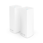 Linksys Velop multiroom Intelligent Mesh Wi-Fi-systeem, tri-band, 2-pack