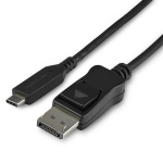 StarTech.com CDP2DP141MB video cable adapter 39.4" (1 m) DisplayPort USB Type-C Black