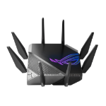 ASUS GT-AXE11000 draadloze router Gigabit Ethernet Tri-band (2,4 GHz / 5 GHz / 6 GHz) Zwart