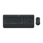 Logitech MK545 ADVANCED keyboard Mouse included Office RF Wireless US International Black