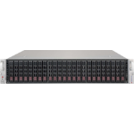 Supermicro 216BE1C-R741JBOD Rack Black 740 W