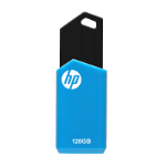 HP v150w USB flash drive 128 GB USB Type-A 2.0 Black, Blue