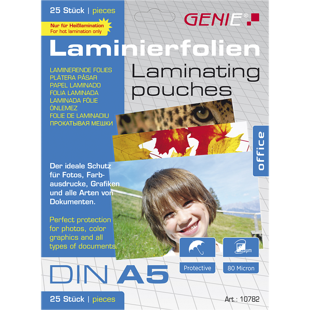 EU Product - Laminiertaschen 25 A5 - Folien