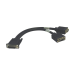Tripp Lite P574-001 video cable adapter 11.8" (0.3 m) DMS VGA (D-Sub) Black