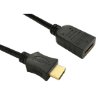 Cables Direct 99HDHS-400 HDMI cable 0.5 m HDMI Type A (Standard) Black