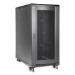 Rocstor Y10E066-B1 rack cabinet 24U Freestanding rack Black