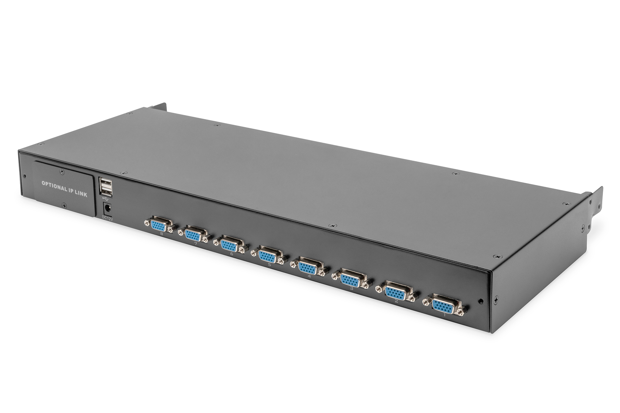 Image of Digitus Modular KVM switch, 8-port