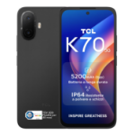TCL K70 5G 17.3 cm (6.8") Dual SIM Android 16.0 USB Type-C 4 GB 128 GB 5200 mAh Black
