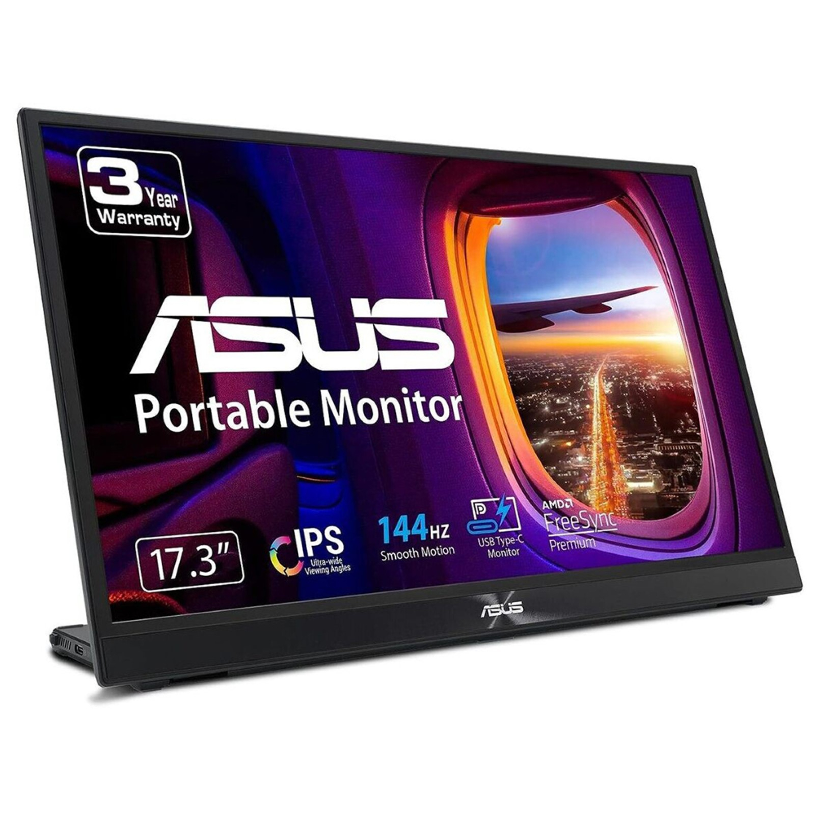 ASUS ZenScreen MB17AHG computer monitor 43.9 cm (17.3") 1920 x 10