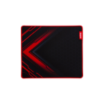 MARVO G49 Gaming Mouse Pad, Large 450x400x3mm, Soft Microfiber Surface for speed and control with Non-Slip Rubber Base and Stitched Edges, Black and Red