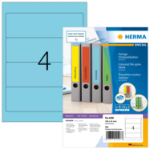 HERMA Ordneretiketten blauw 192x61 A4 400 st.