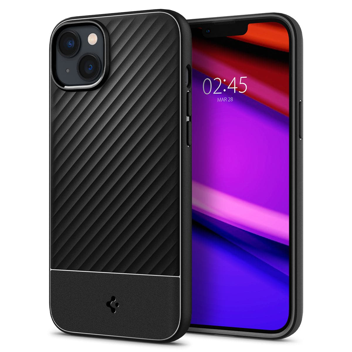 Image of Spigen ACS04648 mobile phone case 17 cm (6.7") Cover Black