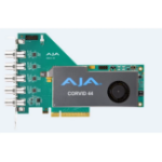 AJA CRV44-BNC-R0 - Corvid 44 - 3G-SDI PCIe I/O Card with Full-Size BNC Connectors, Active Cooling, RS-422