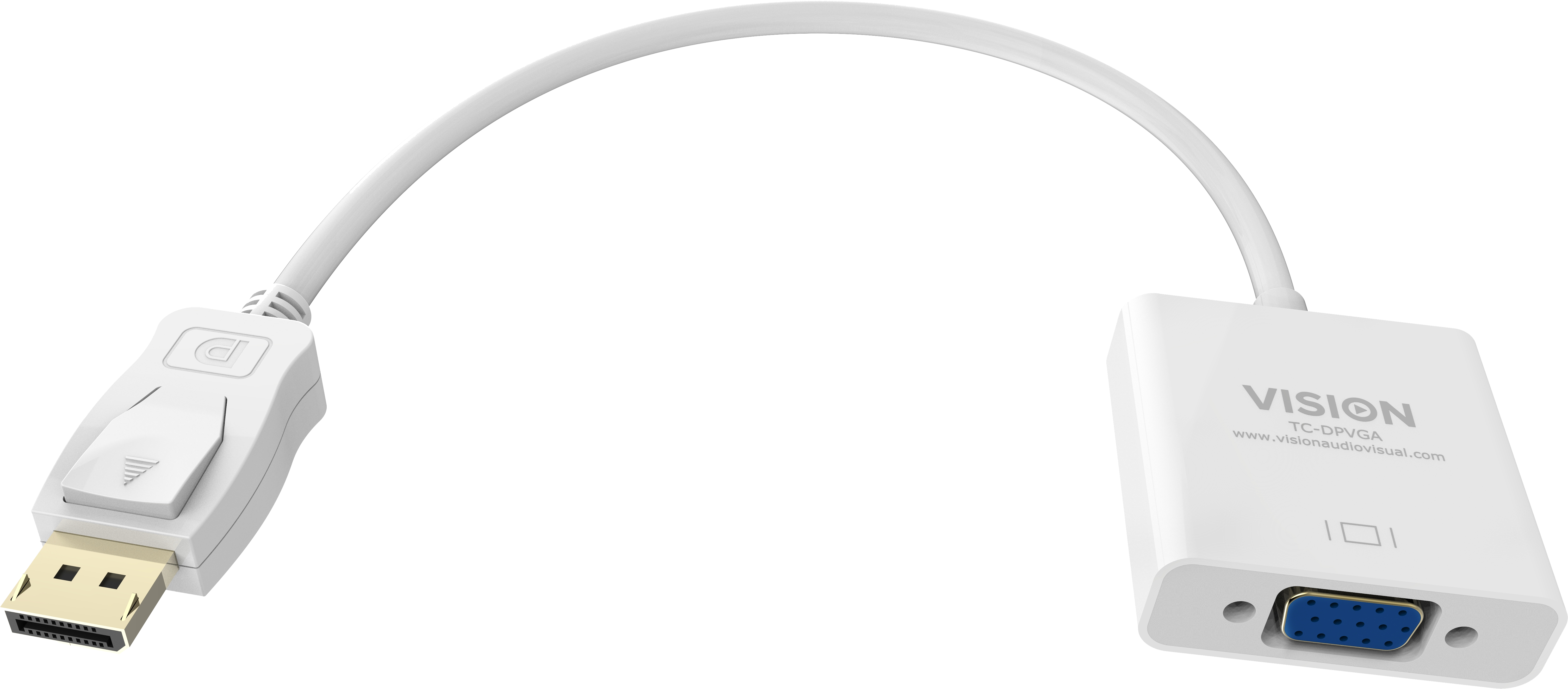 Image of Vision TC-DPVGA video cable adapter 0.22 m VGA (D-Sub) DisplayPort...