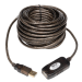 Tripp Lite U026-016 USB cable 192.1" (4.88 m) USB 2.0 USB A Black