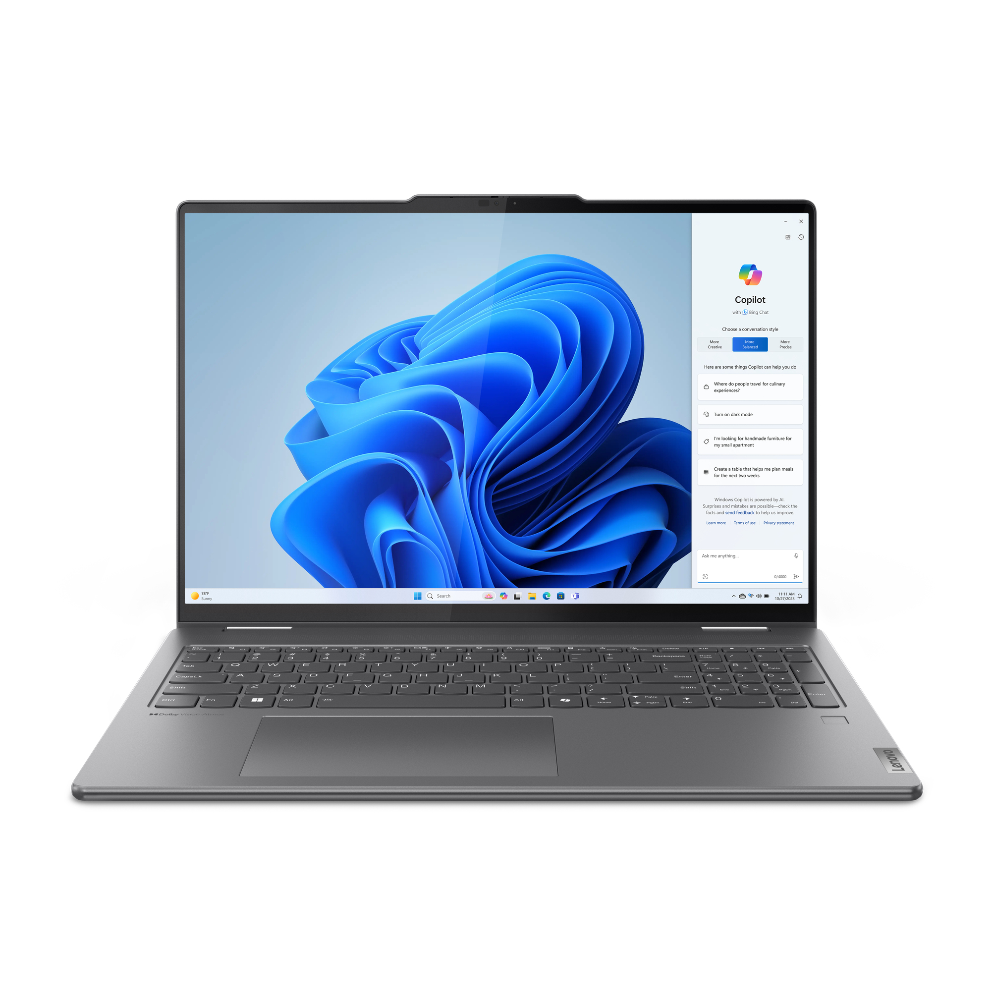 Lenovo Yoga 7 2-in-1 16IML9 16 inches 125U 16GB 512GB 83DL0000US Laptop