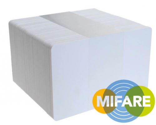Image of NXP Blank White NXP Mifare Plus 2K S 7 byte Cards - Pack of 100