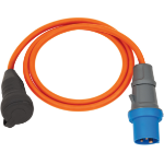 Brennenstuhl 1132920025 power cable Orange 1.5 m Power plug type F