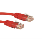Cables Direct 5m Cat5e networking cable Red U/UTP (UTP)