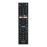 SAV io RC-08 remote control TV Press buttons