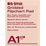 Bi-Office BI-OFFICE A1 GRID 40SH FLIP PADS PK5