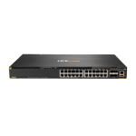 HPE Aruba Networking CX 6300M 24-port 1GbE Class 4 PoE and 4-port SFP56 Switch