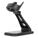 Manhattan Adjustable Barcode Scanner Stand, Height and Angle Adjustable, suitable for barcode scanner products 153997, 154116 and 154185, Black