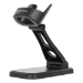 Manhattan Adjustable Barcode Scanner Stand, Height and Angle Adjustable, suitable for barcode scanner products 153997, 154116 and 154185, Black, Lifetime Warranty