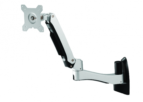 Amer AMR1AWL monitor mount / stand Black, Silver