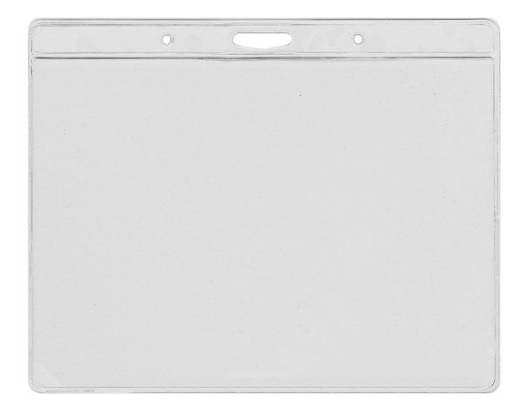 Digital Id Vinyl Clear Visitor Pass Holder 145X105 Mm. Landscape (Pack