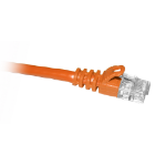 eNet Components 1ft Cat6 networking cable Orange 11.8" (0.3 m)