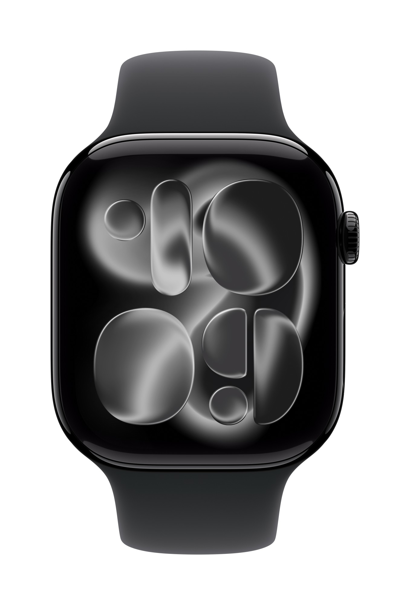 Apple MXM43ZM/A smart wearable accessory Band Black Fluoroelastomer